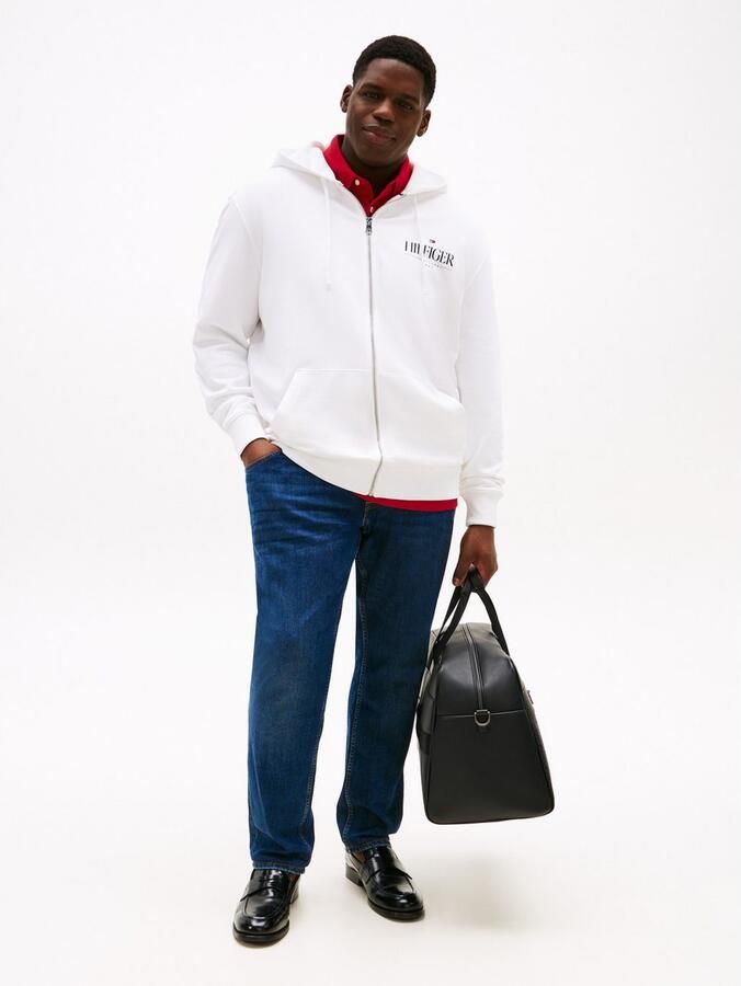 Tommy Hilfiger Capuchonsweatvest BT-HILFIGER STACKED HOODED ZIP-B - Foto 3