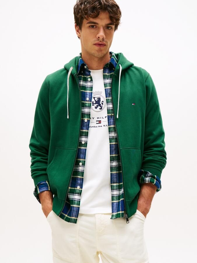 Tommy Hilfiger Capuchonsweatvest ESSENTIAL FLEECE ZIP THROUGH - Foto 5