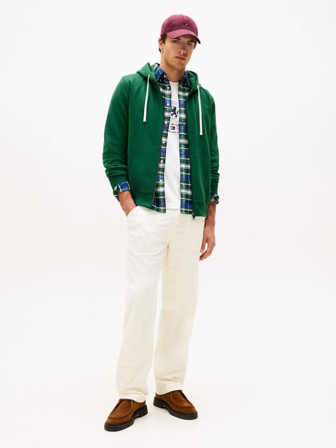 Tommy Hilfiger Capuchonsweatvest ESSENTIAL FLEECE ZIP THROUGH - Foto 2