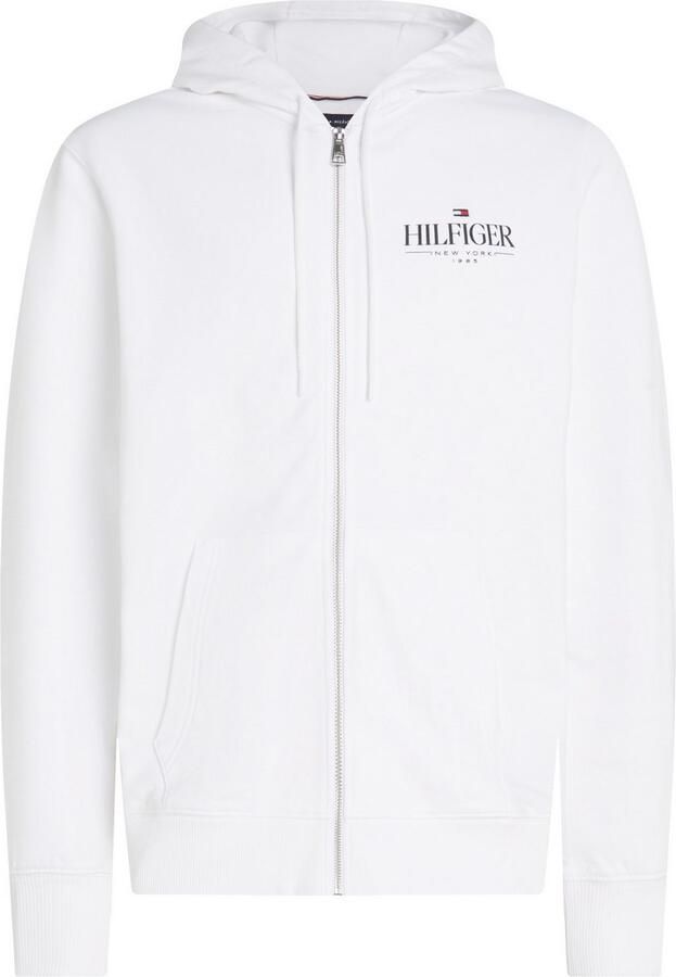 Tommy Hilfiger Capuchonsweatvest HILFIGER STACKED HOODED ZIP TH - Foto 6