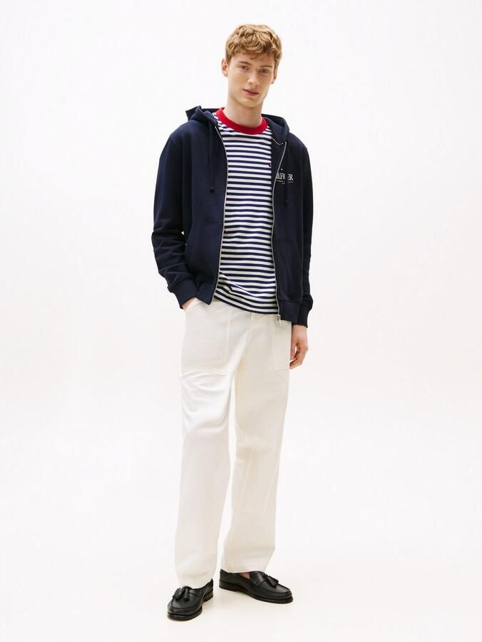 Tommy Hilfiger Capuchonsweatvest HILFIGER STACKED HOODED ZIP TH - Foto 4