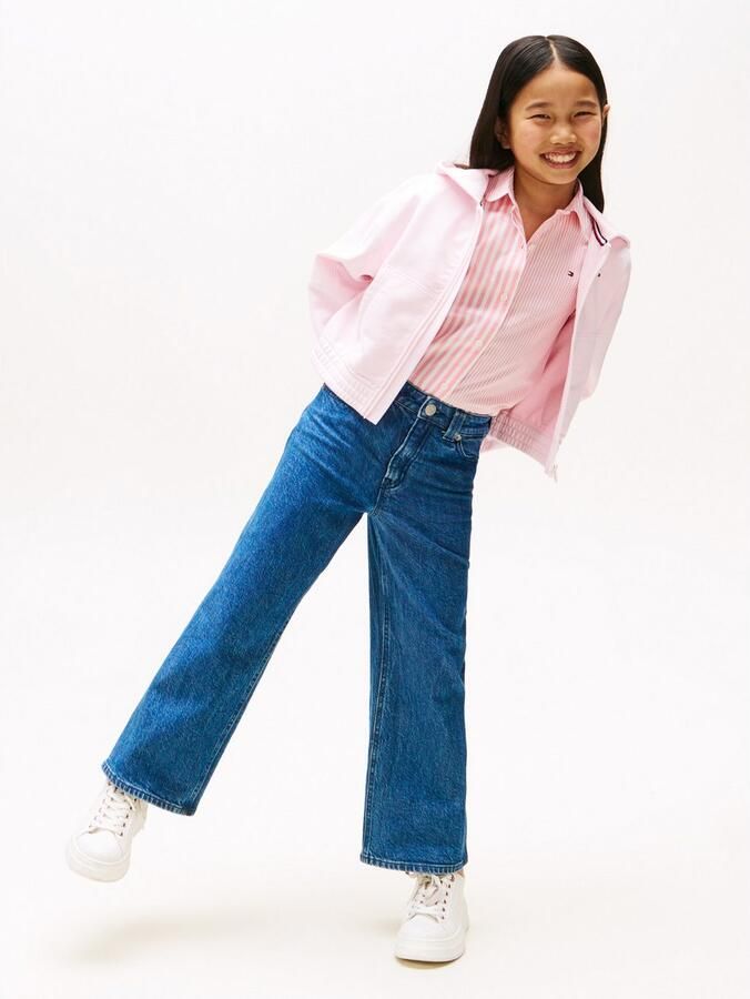 Tommy Hilfiger Capuchonsweatvest TOMMY PUFF PRINT ZIP THRU HOODIE voor kinderen tot 16 jaar print op de capuchon - Foto 4