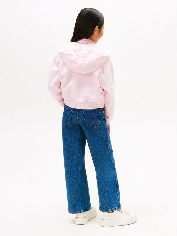 Tommy Hilfiger Capuchonsweatvest TOMMY PUFF PRINT ZIP THRU HOODIE voor kinderen tot 16 jaar print op de capuchon - Foto 5