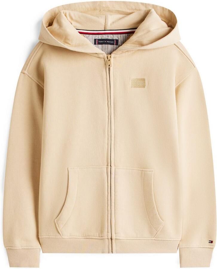 Tommy Hilfiger Capuchonsweatvest TONAL FLAG EMB ZIP HOODIE voor kinderen tot 16 jaar met capuchon - Foto 2