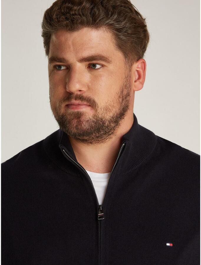 Tommy Hilfiger Cardigan BT-PIMA ORG CTN CASHMERE ZTHRU-B - Foto 2