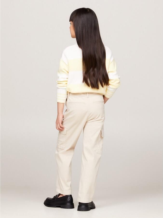 Tommy Hilfiger Cargobroek UTILITY CARGO PANTS Kinderen tot 16 jaar met logostiksel - Foto 5