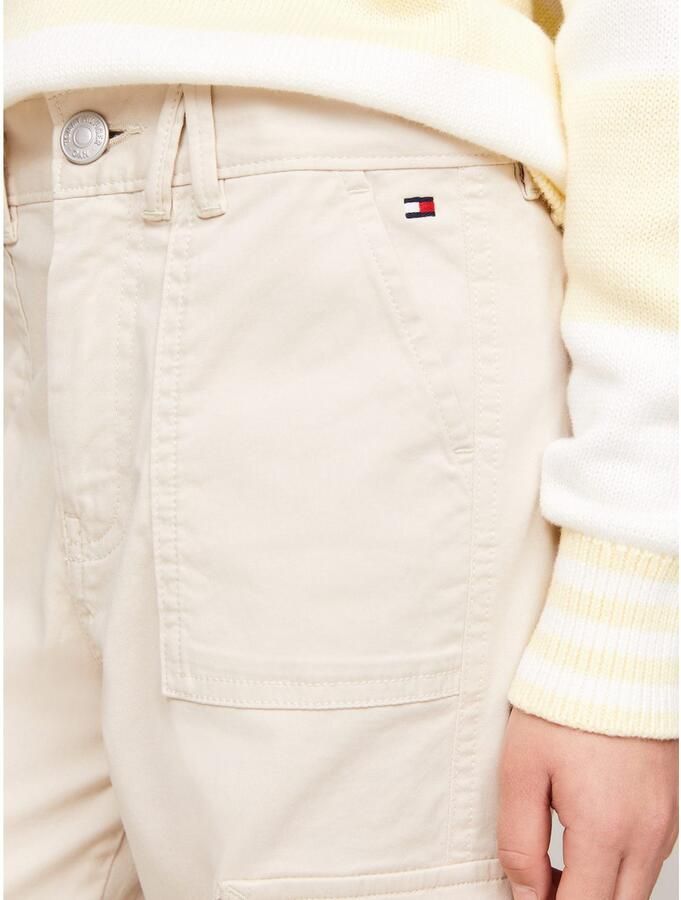 Tommy Hilfiger Cargobroek UTILITY CARGO PANTS Kinderen tot 16 jaar met logostiksel - Foto 3