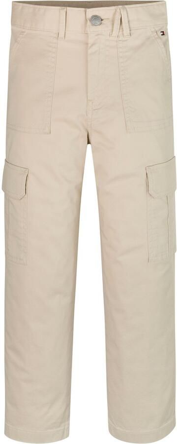 Tommy Hilfiger Cargobroek UTILITY CARGO PANTS Kinderen tot 16 jaar met logostiksel - Foto 8