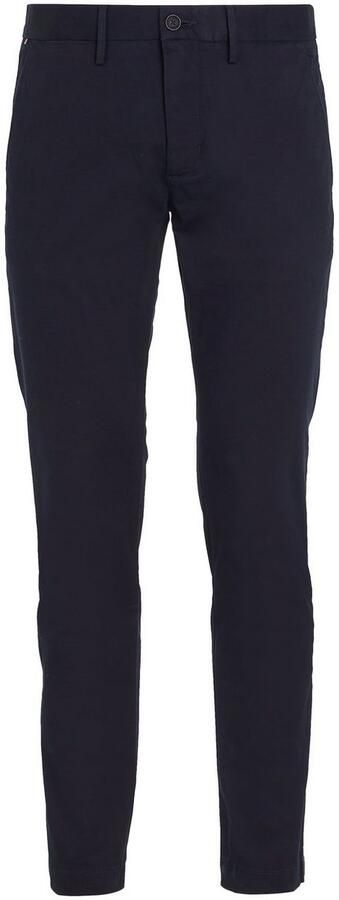 Tommy Hilfiger slim straight fit chino CORE BLEECKER 1985 desert sky - Foto 5