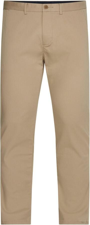 Tommy Hilfiger slim straight fit chino CORE BLEECKER 1985 met katoen batique khaki - Foto 5