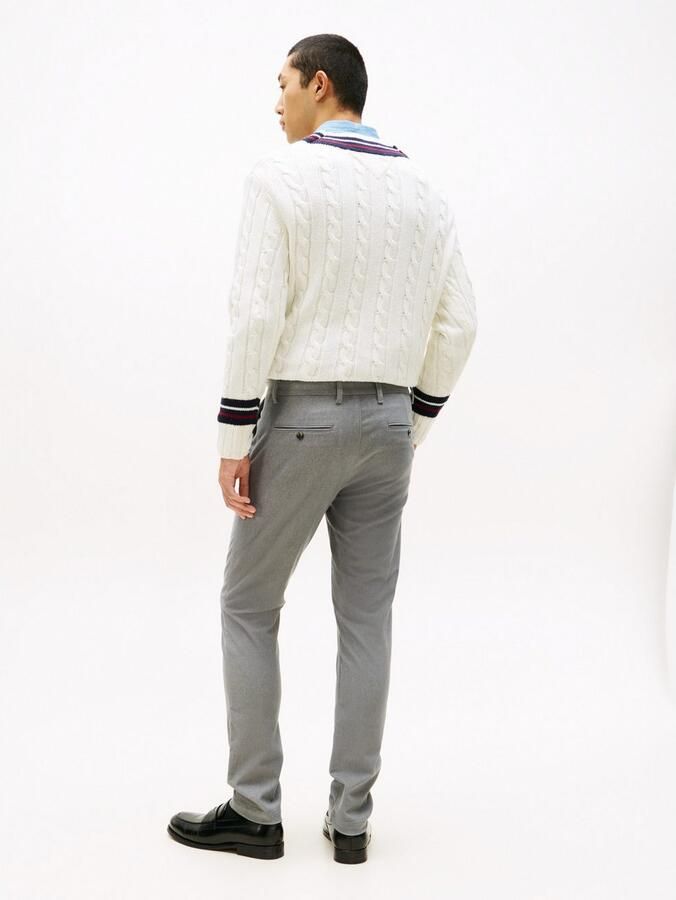 Tommy Hilfiger Chino BLEECKER BRUSHED MARL Slim Fit geborsteld gemêleerd patroon - Foto 3