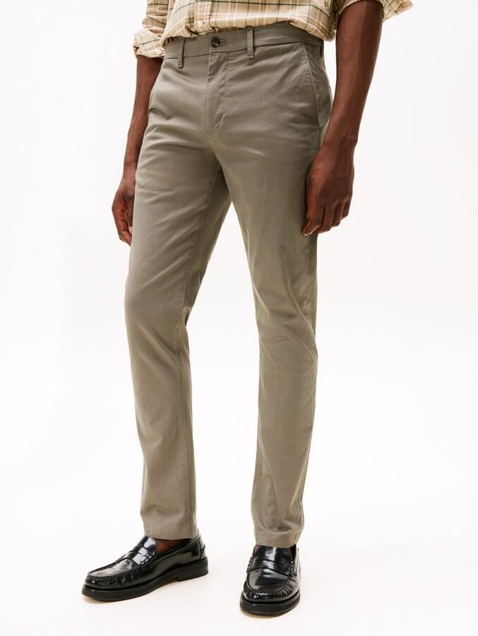 Tommy Hilfiger Chino BLEECKER PRINTED ST Slim Fit gestructureerde kwaliteit - Foto 5