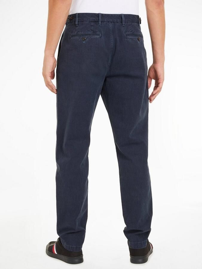 Tommy Hilfiger Chino met achterzakken model 'CHELSEA' - Foto 3