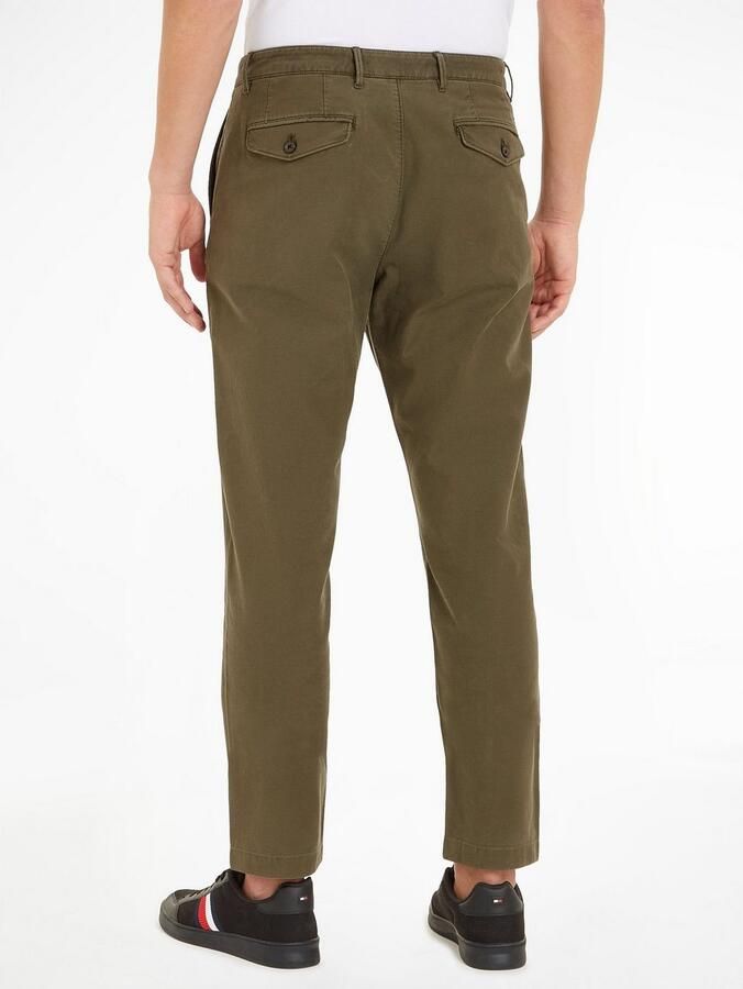 Tommy Hilfiger Chino CHELSEA GABARDINE GMD met logo borduursel op de achterzak - Foto 3