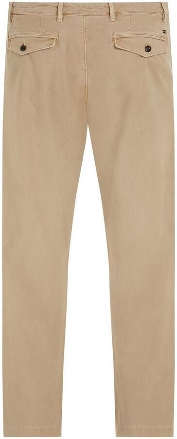 Tommy Hilfiger Chino CHELSEA GABARDINE GMD met logo borduursel op de achterzak - Foto 4