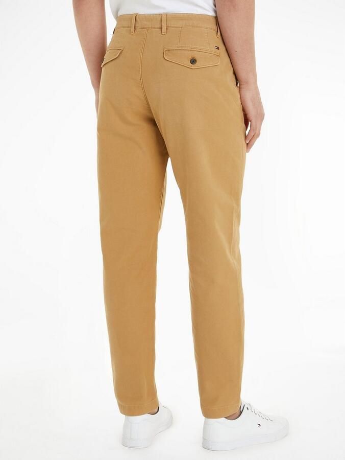 Tommy Hilfiger Chino CHELSEA GABARDINE GMD met logo borduursel op de achterzak - Foto 3