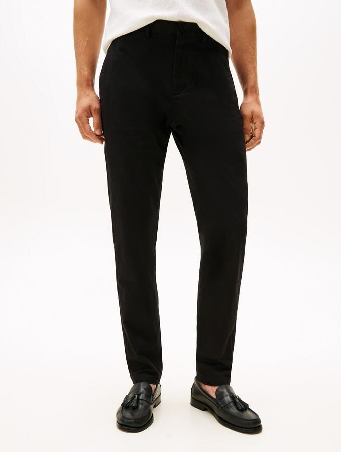 Tommy Hilfiger Relaxed fit broek van katoenmix - Foto 3