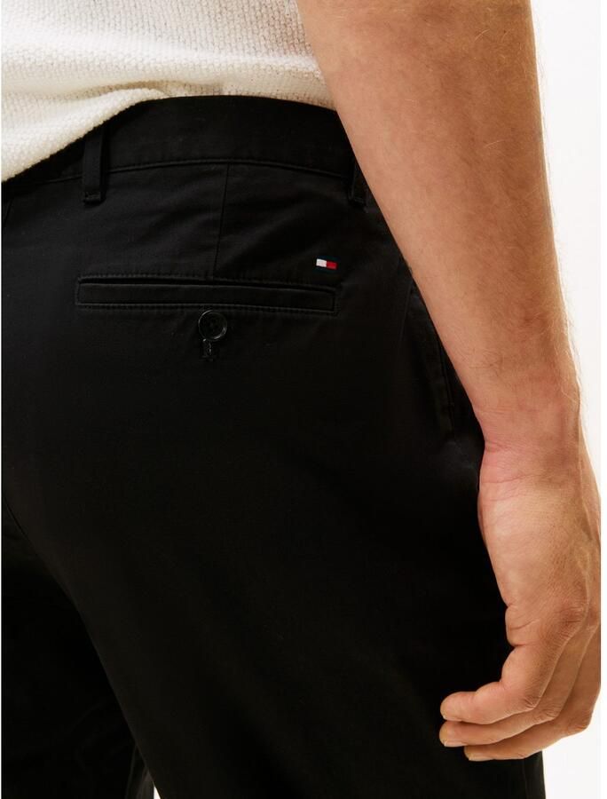 Tommy Hilfiger Relaxed fit broek van katoenmix