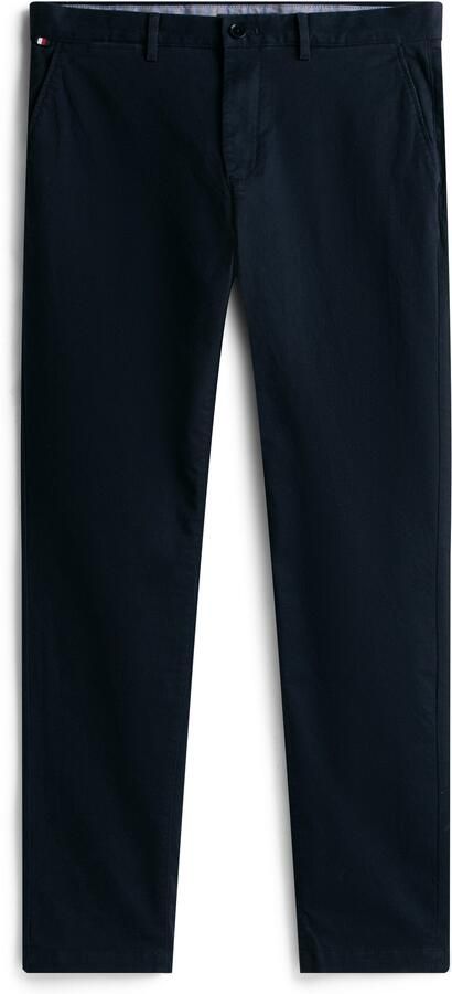 Tommy Hilfiger Relaxed fit broek van katoenmix