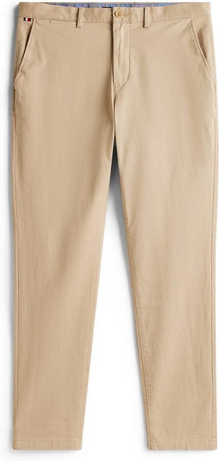 Tommy Hilfiger Relaxed fit broek van katoenmix - Foto 3