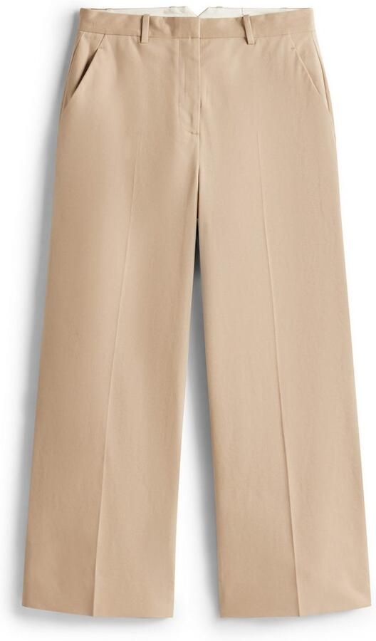 Tommy Hilfiger Wijde broek van een mix van katoen en lyocell - Foto 5