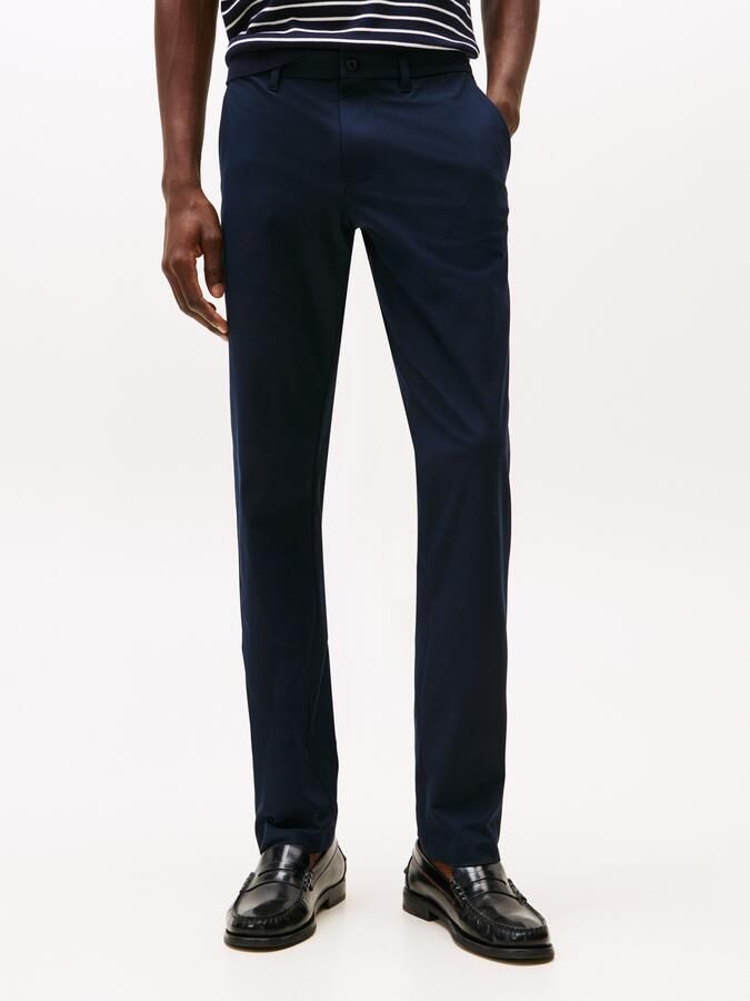 Tommy Hilfiger Straight leg chino van ademend materiaal model 'DENTON' - Foto 6