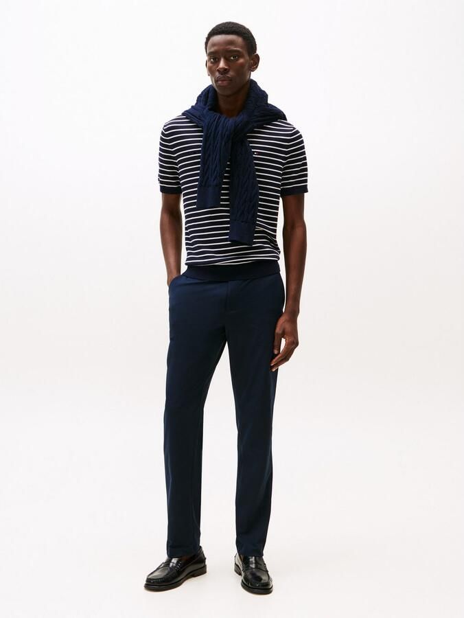 Tommy Hilfiger Straight leg chino van ademend materiaal model 'DENTON' - Foto 2