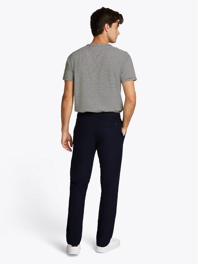 Tommy Hilfiger Straight leg chino van ademend materiaal model 'DENTON' - Foto 3