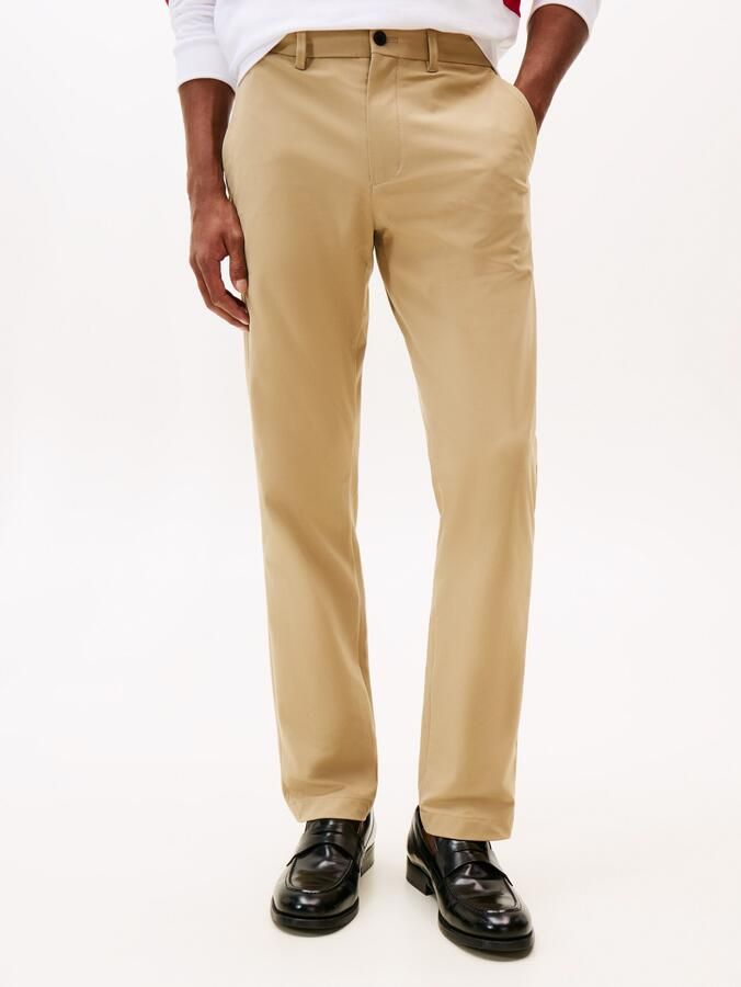Tommy Hilfiger Straight leg chino van ademend materiaal model 'DENTON' - Foto 6