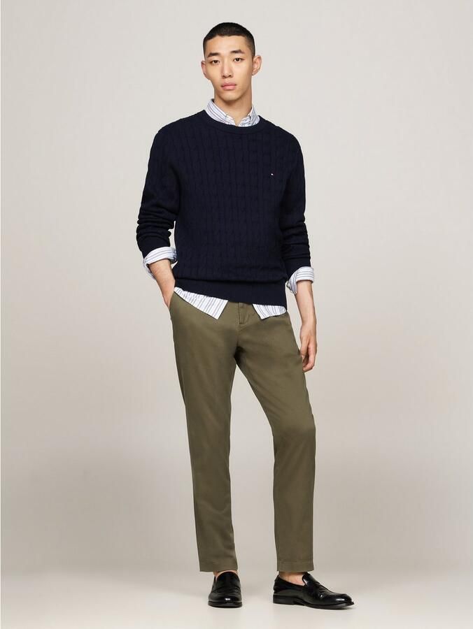 Tommy Hilfiger Regular fit chino met knoopsluiting - Foto 4