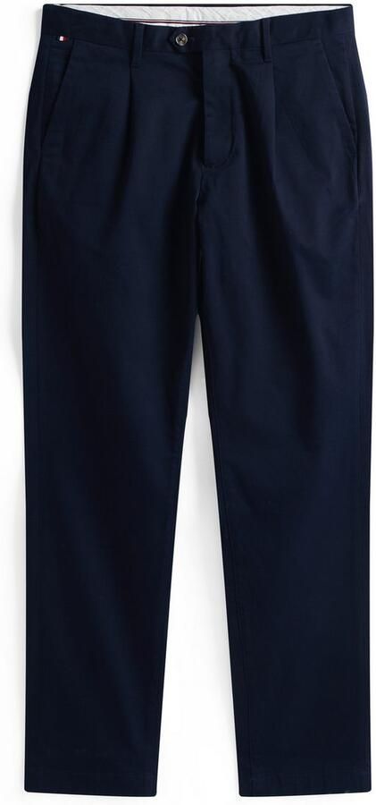Tommy Hilfiger Chino HARLEM CHINO SATIN Relaxed fit plooibroek - Foto 3
