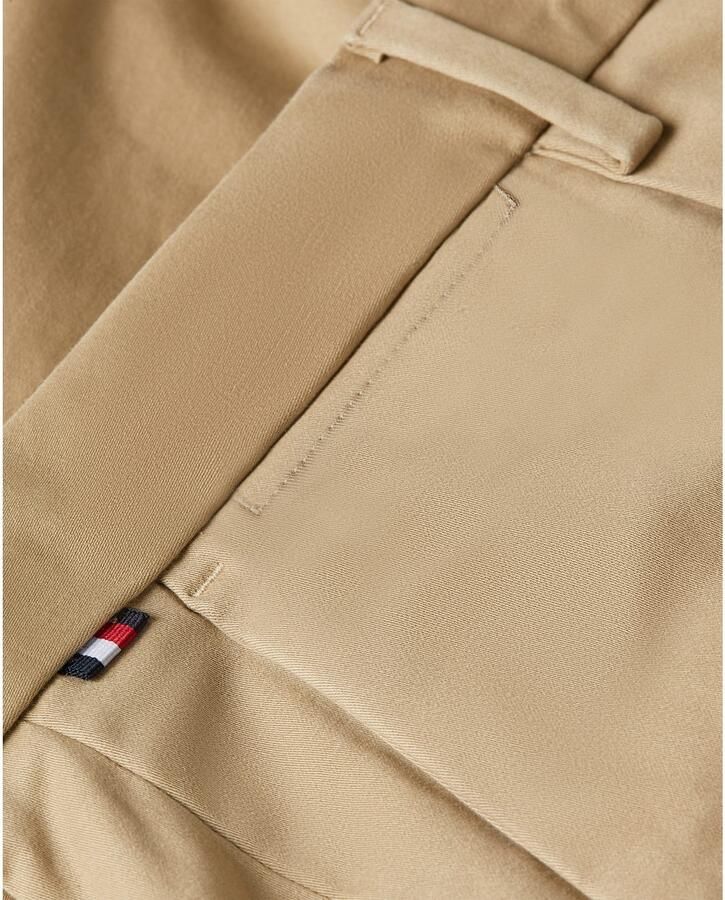 Tommy Hilfiger Chino HARLEM CHINO SATIN Relaxed fit plooibroek