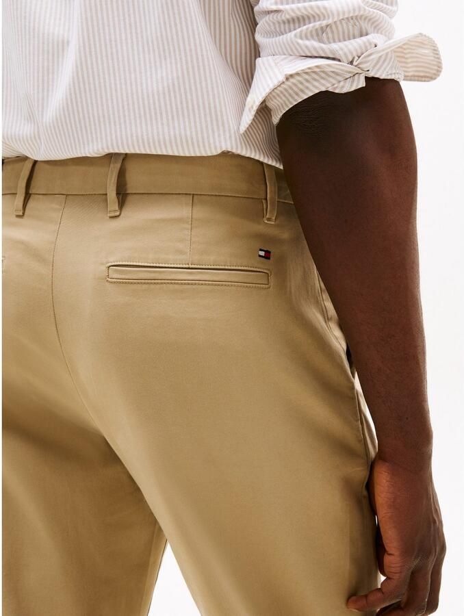 Tommy Hilfiger Chino HARLEM CHINO SATIN Relaxed fit plooibroek - Foto 2