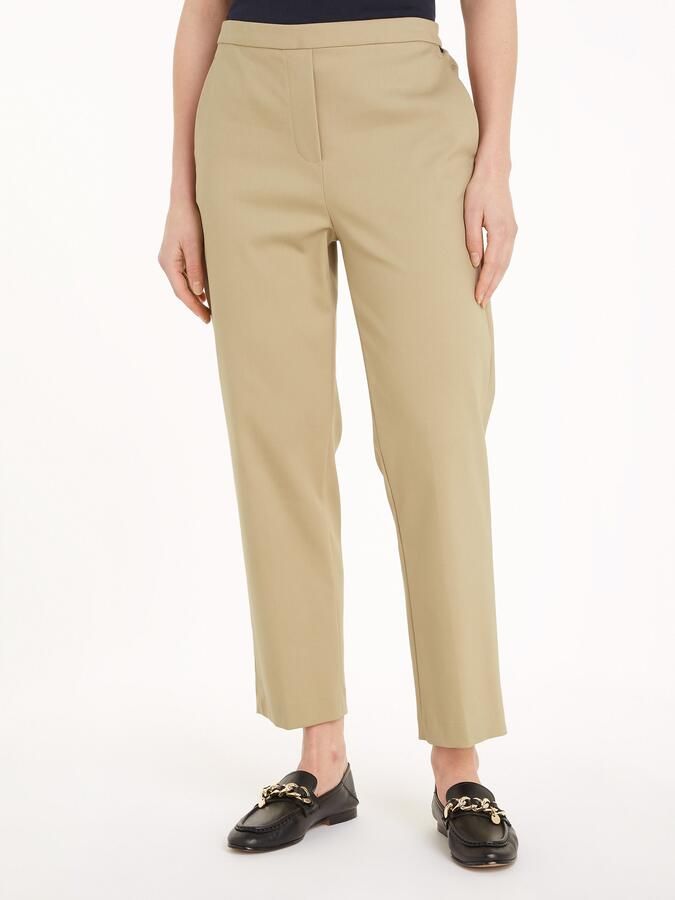 Tommy Hilfiger Chino met logo-stiksel elastische pull-on broek - Foto 10