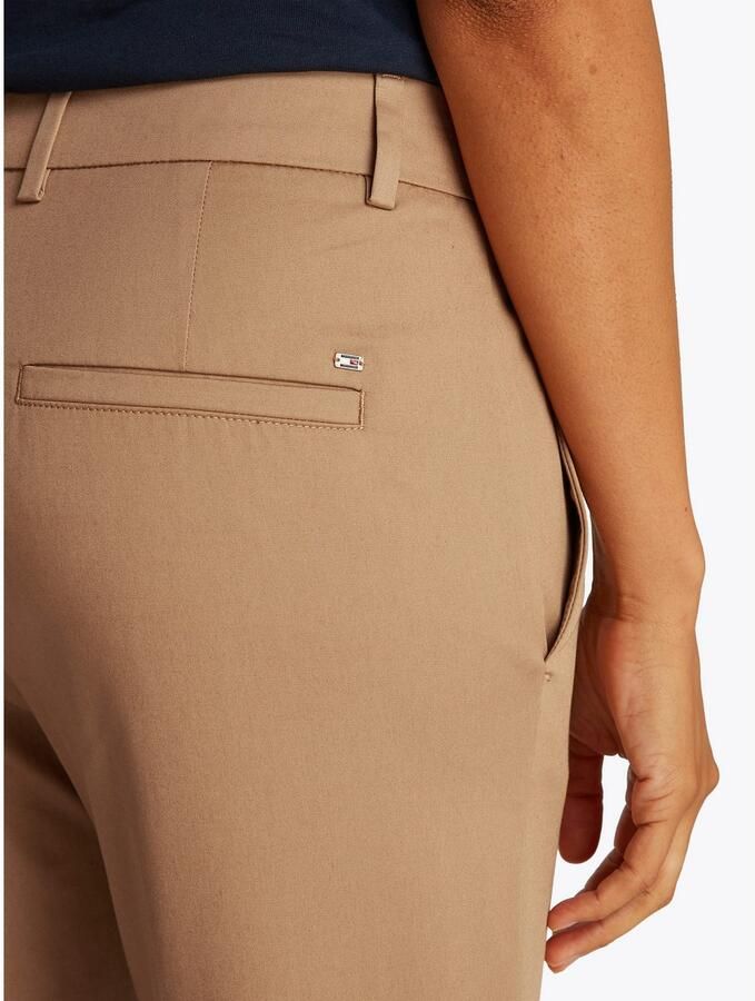 Tommy Hilfiger Slim fit chino van een mix van katoen en lyocell