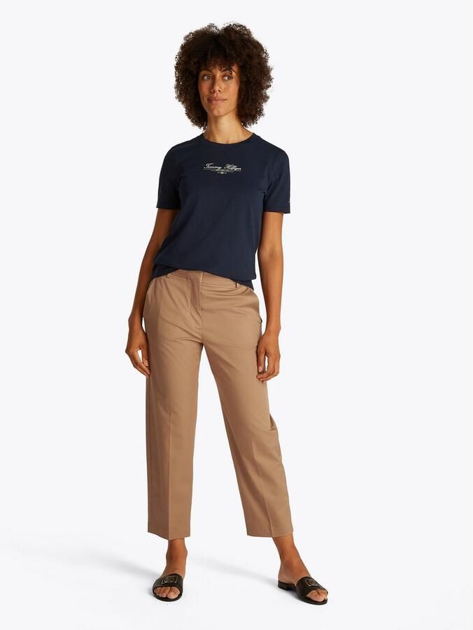 Tommy Hilfiger Slim fit chino van een mix van katoen en lyocell - Foto 2