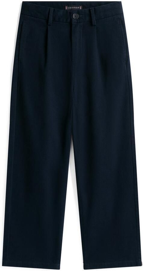 Tommy Hilfiger Chino PLEATED CHINO PANT voor kinderen tot 16 jaar met plooien - Foto 4