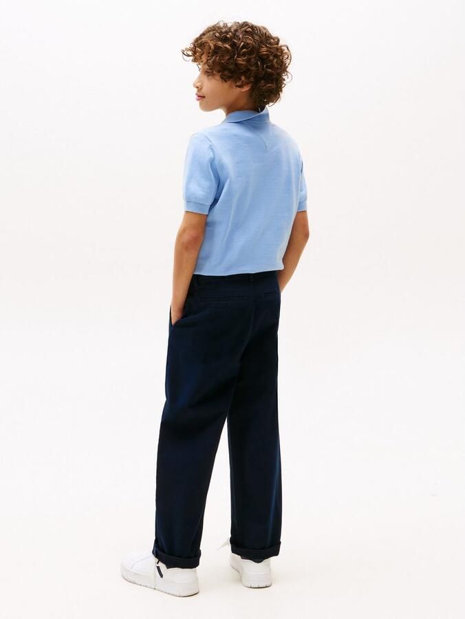Tommy Hilfiger Chino PLEATED CHINO PANT voor kinderen tot 16 jaar met plooien - Foto 3