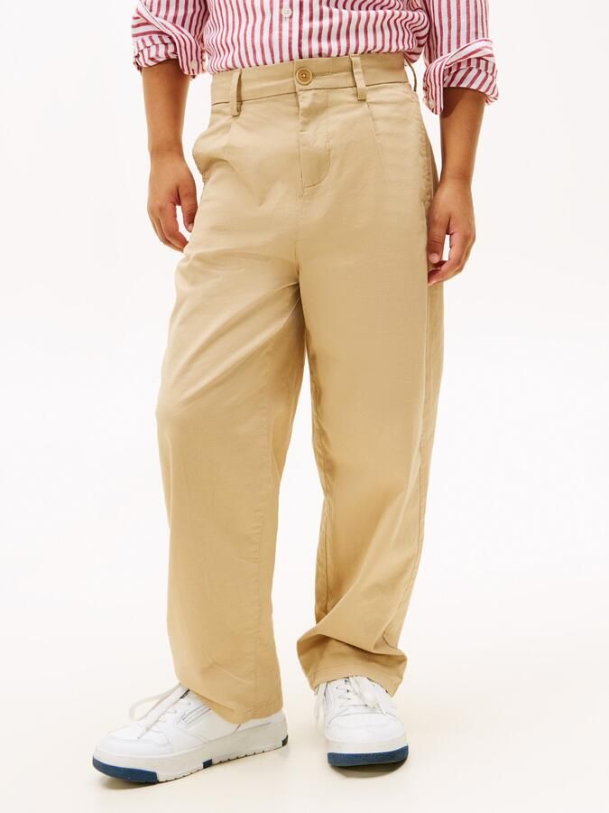 Tommy Hilfiger Chino PLEATED CHINO PANT voor kinderen tot 16 jaar met plooien - Foto 6