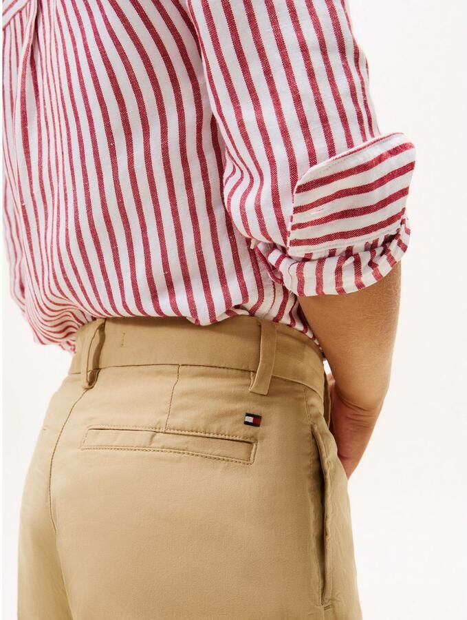 Tommy Hilfiger Chino PLEATED CHINO PANT voor kinderen tot 16 jaar met plooien - Foto 4