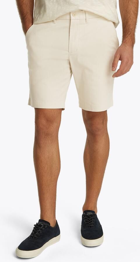 Tommy Hilfiger Slim fit korte chino van een mix van katoen en elastaan - Foto 6