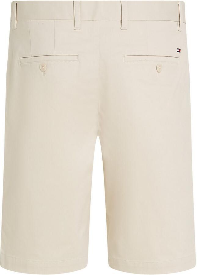 Tommy Hilfiger Slim fit korte chino van een mix van katoen en elastaan - Foto 5