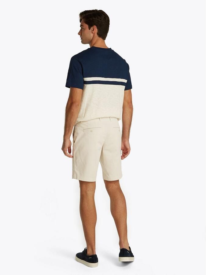 Tommy Hilfiger Slim fit korte chino van een mix van katoen en elastaan - Foto 3