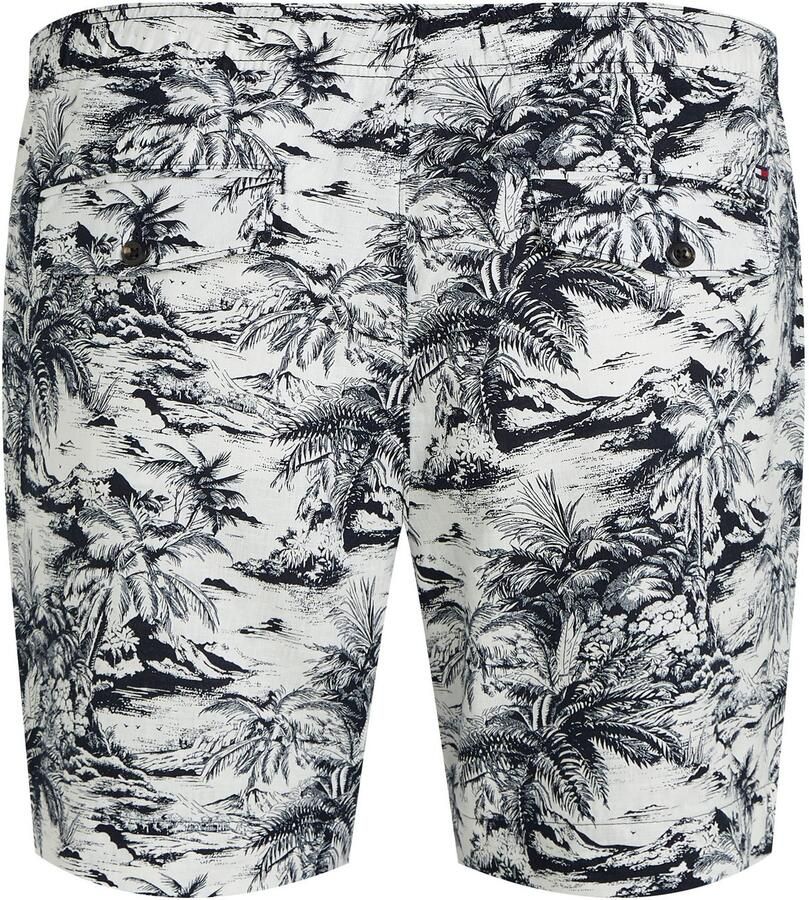 Tommy Hilfiger Chino-short BT-BROOKLYN 7 INCH PRT SHORT-B Grote maten met all-over print
