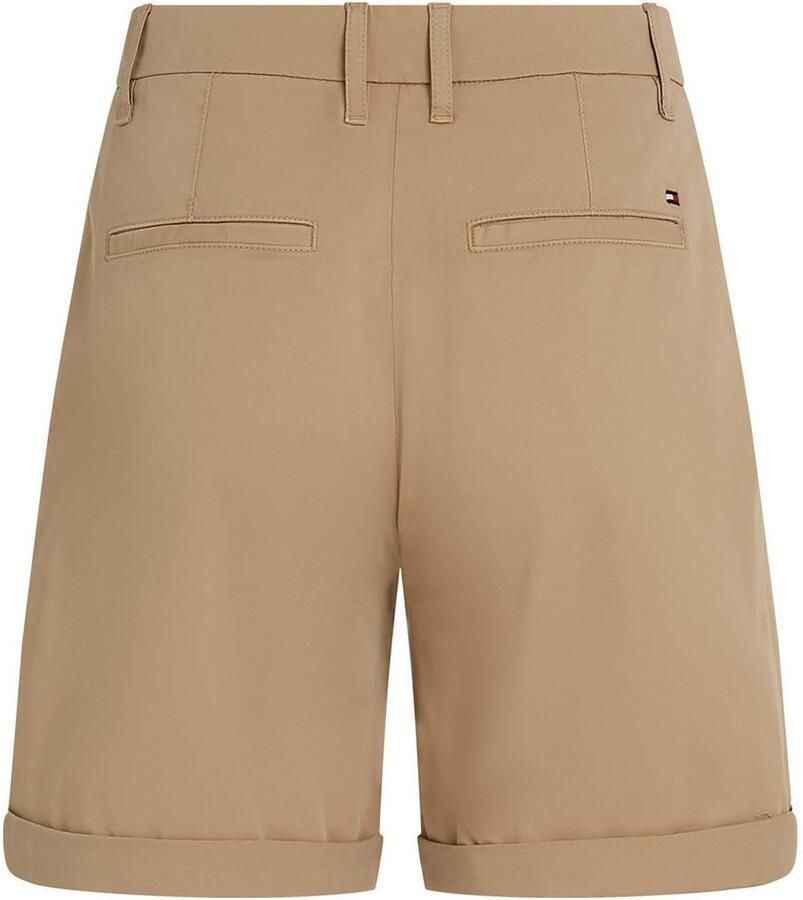 Tommy Hilfiger Flared korte chino met achterzakken model 'CO BLEND GMD' - Foto 6