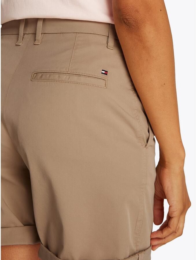 Tommy Hilfiger Flared korte chino met achterzakken model 'CO BLEND GMD' - Foto 2