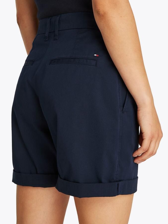 Tommy Hilfiger Relaxed fit korte chino van katoenmix - Foto 2