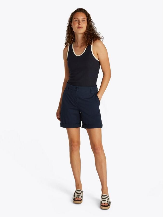 Tommy Hilfiger Relaxed fit korte chino van katoenmix - Foto 3