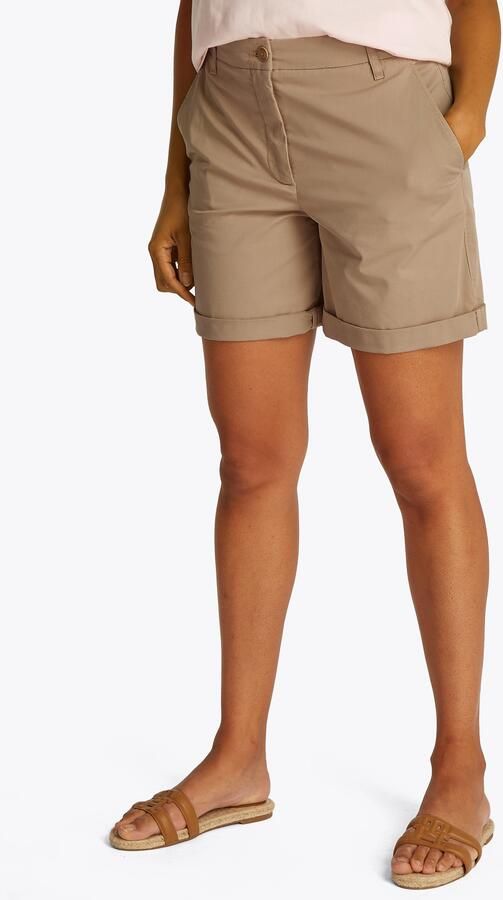 Tommy Hilfiger Flared korte chino met achterzakken model 'CO BLEND GMD' - Foto 5