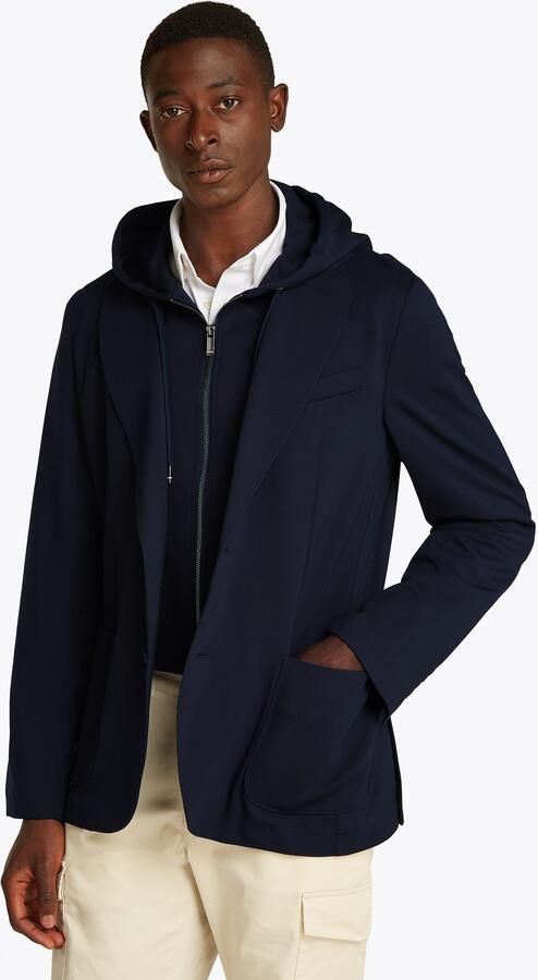Tommy Hilfiger Colbert DC PUNTO MILANO HOOD BLAZER met uitneembare capuchon-inlay - Foto 6